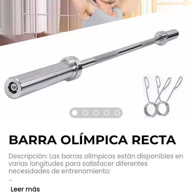 Barras olímpicas para hacer ejercicio - Img 119457982