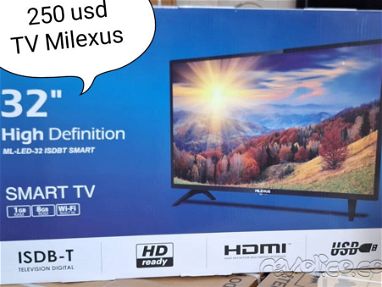 Smart TV marca Milexus de 32" nuevos en su caja - Img main-image-45707076
