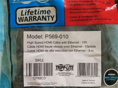 Vendo cables HDMI de 4K y 3 metros de largo, nuevos. - Img main-image