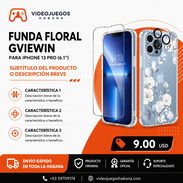 Funda Floral GVIEWIN para iPhone 13 Pro 6.1” con Protector de Pantalla y Cámara - Img 55379328