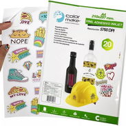 Vinilo imprimible colormake 20 unidades - Img 58435629