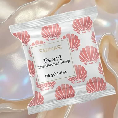 Jabón de Perlas 🫧 125g (Para eliminar manchas del rostro y el cuerpo de Farmasi - 2/3