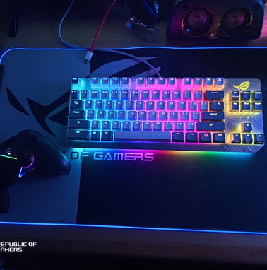 Teclado Asus ROG Scope Blanco - Img 95118030