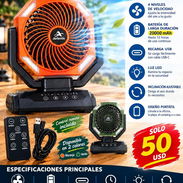 Ventilador recargable Airlentis - Img 57263931