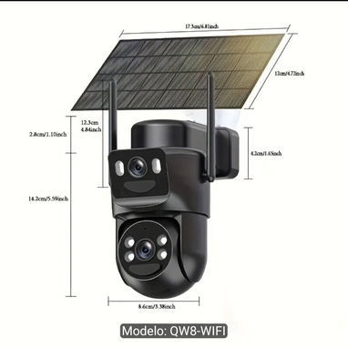 Cámara solar Wifi/ sin corriente 24 horas/7 dias - Img 123304783