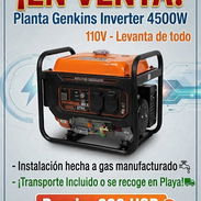 ⚡ Planta Eléctrica Genkins Inverter 4500W 110V | ¡Lista para Gas Manufacturado! ⚡ - Img 57846428