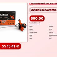 MEZCLADORA ELÉCTRICA 1400W VPT-0193 - Img 56216184