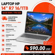 Laptop HP 14-em0085cl Ryzen 7 16GB 1TB SSD | 14” FHD en La Habana - Img 55046592