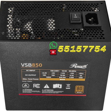 Fuente de 850W modelo VSB850. Certificada con Bronce 80 PLUS ▌🚜 Contamos con mensajería 🚜 + Garantía segura - Img 104487675