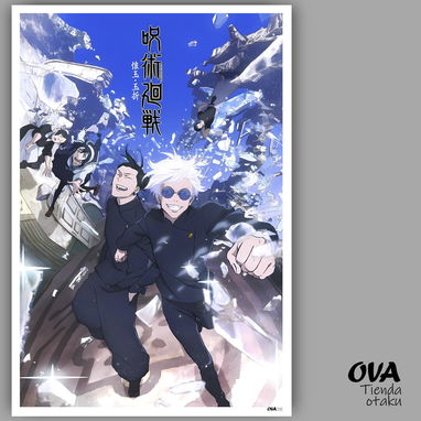 Poster A3+ con temática anime y gamer - Img 119477920