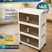 CAJA DE ALMACENAMIENTO PLEGABLE DE 3 CAPAS - Img 57492777