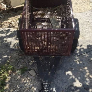 Trailer/Carro de remolque 1.2m largo y 80cm ancho - 3/3