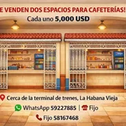 Dos cafeterías cerca de la terminal de trenes zona céntrica a q esperas - Img 57399340