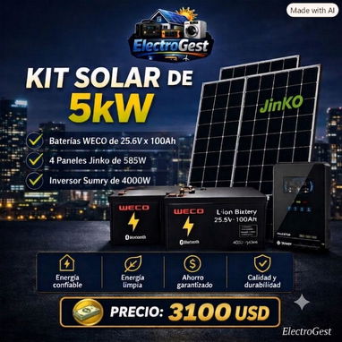 KITS SOLARES - 3/4