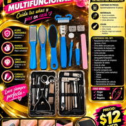 SET DE MANICURA Y PEDICURA MULTIFUNCIONAL, FACTURA A SU NOMBRE, VARIEDAD DE PRODUCTOS IMPORTADOS - Img 58034303