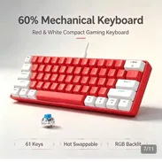 Teclado mecánico changxie 60% RGB gamer - Img 57297435