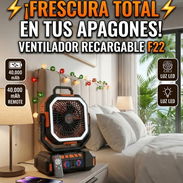 Ventilador recargable - Img 58050991