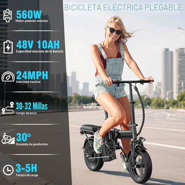 Vendo Bicicleta Electrica LeleKual para Adulto - Img 123728545