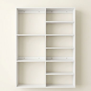 Estante de Pared Asimétrico para Sala/Estudio - Img 123001903