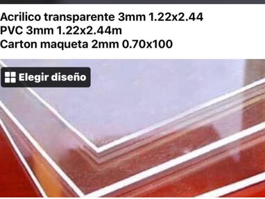 Plancha de aclirico de 3mm x1,22 x2,44 - Img main-image-44140430