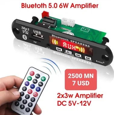 Módulo amplificador PAM8403 y módulo amplificador PAM8403 con bluetooth - Img 86388992