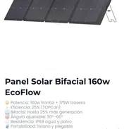 Panel Solar Bifacial de 160w de EcoFlow original - Img 56049586