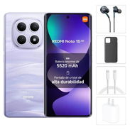 Teléfono Xiaomi Redmi Note 15, 6Gb Ram, 128Gb Almacenamiento, Con Cover, Mica y Audífonos - Morado - Img 56250913