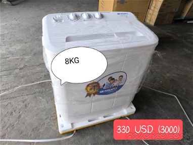 Se vende lavadoras semiautomáticas de varios kilos y precios, nuevas con garantía y transporte incluido. - Img 68181293