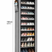Zapatera de Tela con Cierre – 10 Niveles | 58 × 30 × 158 cm | 35 USD - Img 56945773