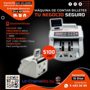 💲CONTADORA💲MAQUINA DE CONTAR DINERO. MENSAJERÍA CON FACTURA Y GARANTÍA. TLF 54833699 - Img 54509523