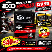 Batería Eko 12V 9Ah para Motos y Plantas Eléctricas - Img 57844318