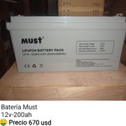 Batería 200 ah Must - Img 55991070