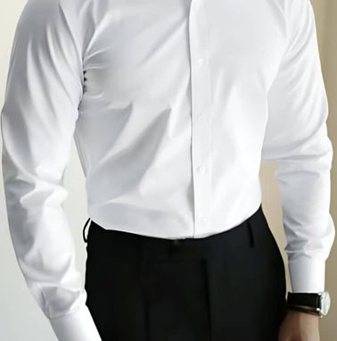 Camisas de vestir, blancas,negras,azul claro  de mangas largas 58547627. - Img 87997453