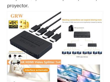 Divisor 1 en 4 salida Compatible con HDMI - Img main-image-45628040