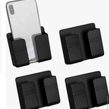 Cargador carga rápida de 4 puertos USB 3.0 (Negro)./ Base soporte negro para celular y otros - Img 121817344