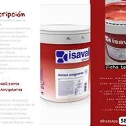 Impermeables transitable antigoteras euroquimica 15 litros con fibras incorporadas no necesita mallas importada de Españ - Img 55849747