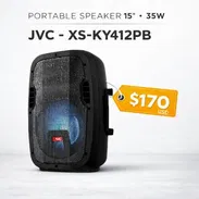 BOCINA JVC - PORTABLE SPEAKER 15 ´´ , 35W JVC - XS-KY412PB - Img 54871993