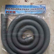 Manguera desagüe de lavadora 2mtr, adaptable - Img 54827031