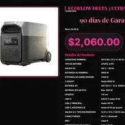 EcoFlow DELTA 3 Ultra 7200W Sobretensión 3072Wh, EcoFlow DELTA 3 Ultra 3072Wh 7200W Pico 800W Solar . - Img 57320807