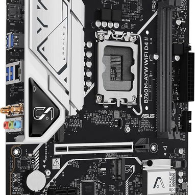 kit ASUS B760M-AYW WiFi D4 II+core i3+8gb new 52815418 - Img 123396366
