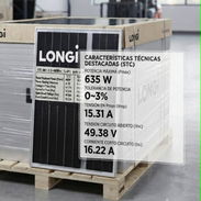 Panel solar bifacial monocristalino marca longi la mejor del mercado 635W - Img 56800474