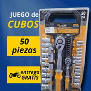 Juego De Cubos RATCHET 50 piezas - Img 55484821