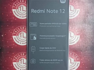 8609. Xiaomi Redmi Note12 nuevo en caja 128/4 72603918-52363547 - Img 51348879
