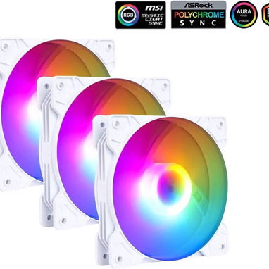 Hub divisores diversos para fanes /Adaptador de corriente SATA a 2 MOLEX/ Set de 3 fanes SAMA y 5 fanes COOLMOON ARGB/ - Img 97806878