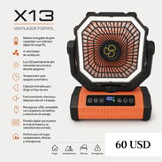 Ventilador recargable X13 - Img 56327351