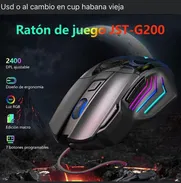 MouseGamer Ergonomico Rgb 6 y 7 Botones 15 Usd - Img 49532522