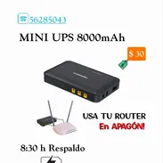 Mini backup para router 8000 mAh - Img 56533238