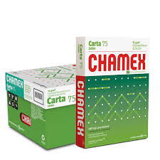 Paquete 500 Hojas de Papel Bond Blanco 75 g/m² CHAMEX/BRIO Tamaño Carta 59428085 - Img 119705772