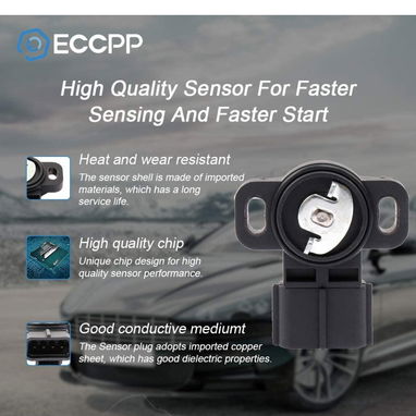 Sensor de posición de mariposa del acelerador Kia sedona, Kia sorento, Hyundai terracan - 4/6