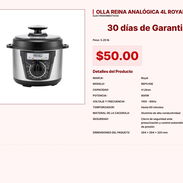 OLLA REINA ANALÓGICA 4L ROYAL VPT#-0224 - Img 55242246